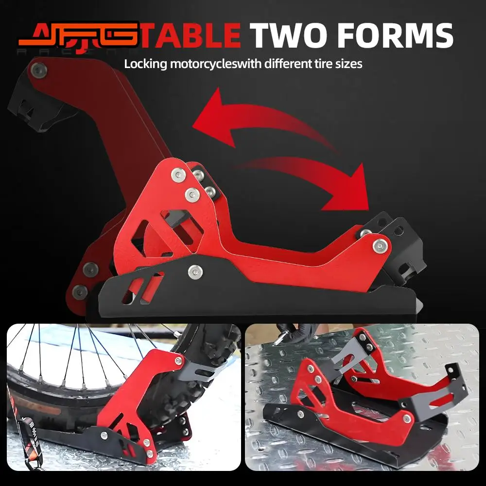 Soporte para Rueda Delantera de Moto – Trailer y Parking - Image 2