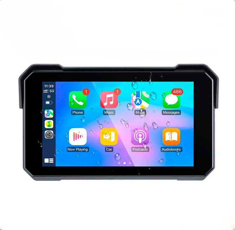 GPS Moto con CarPlay y Android Auto