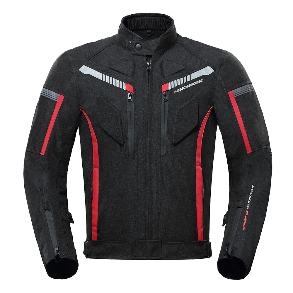 HEROBIKER Chaqueta y Pantalón de Moto Impermeables para Hombre - Image 9