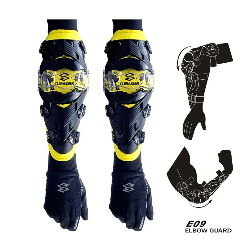 Protección de codos CUIRASSIER para motocicleta - Image 10